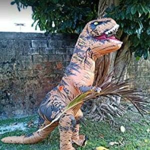 JASHKE T-Rex Inflatable Costume for Adults